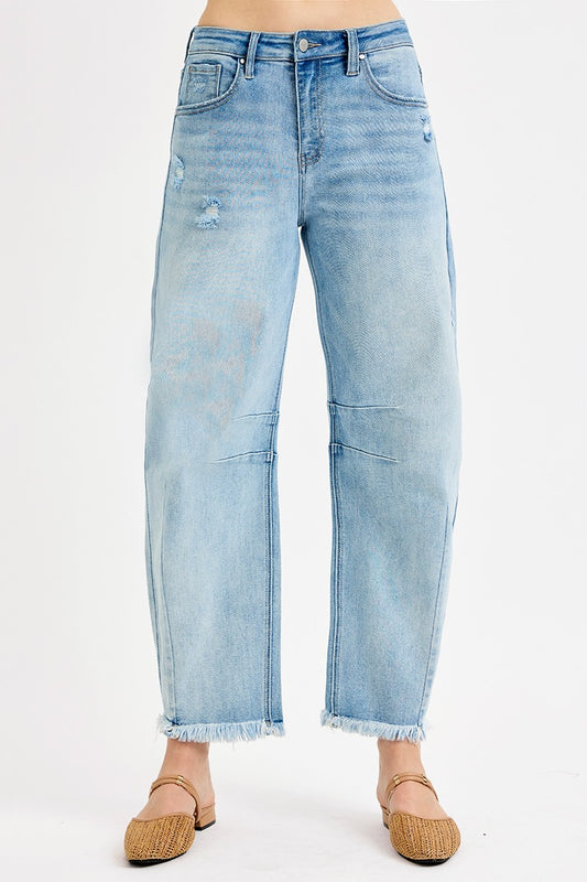 Honey Barrel Denim Jeans