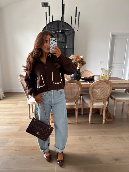 The Chocolate Glazed Cardigan (pre-order)