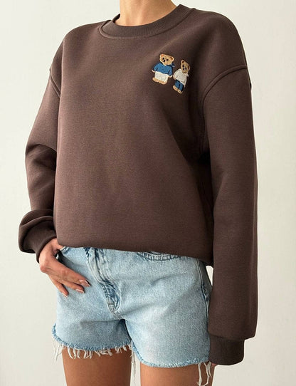 Christmas Cuddles Couple Sweatshirts