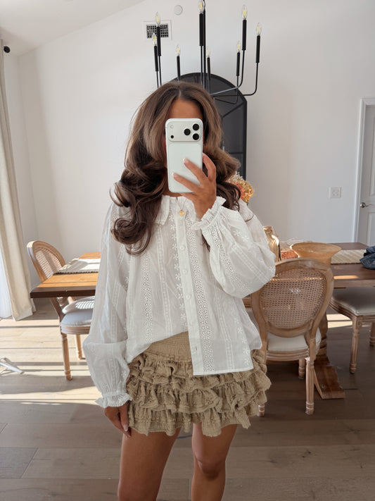Oat Ruffles Skort