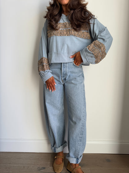 Blueberry Pie Knit Top