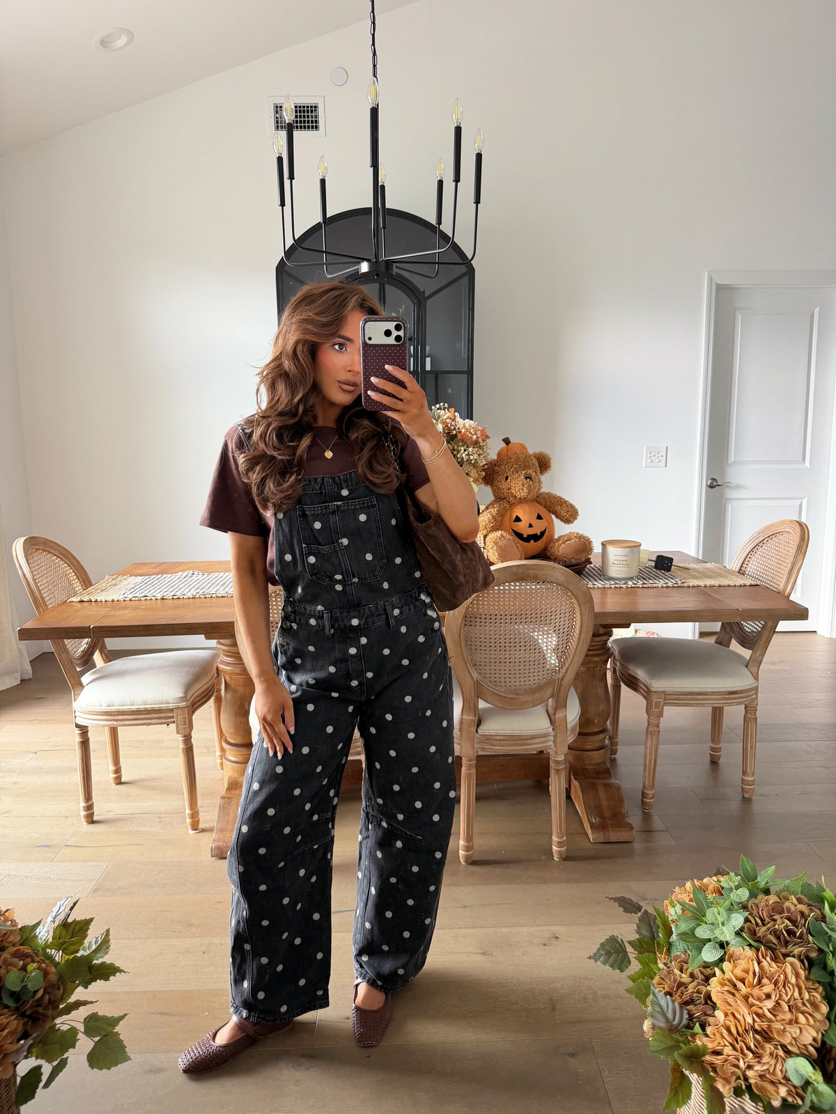 Oreo Cookie Crumble Barrel Overalls