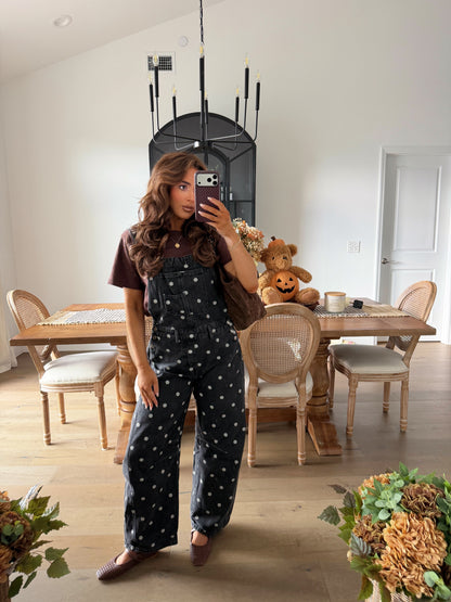 Oreo Cookie Crumble Barrel Overalls
