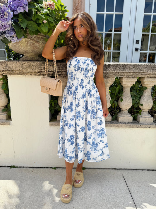 A Love Letter From Italy Drop Waist Dress