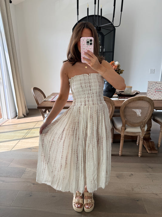 Free people midi dress small