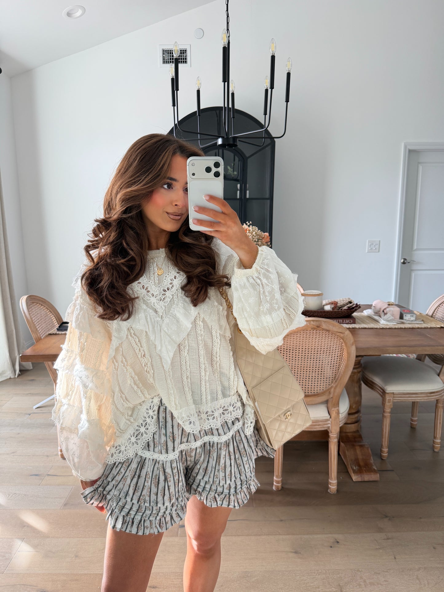 Blooming In Love Shorts (black)