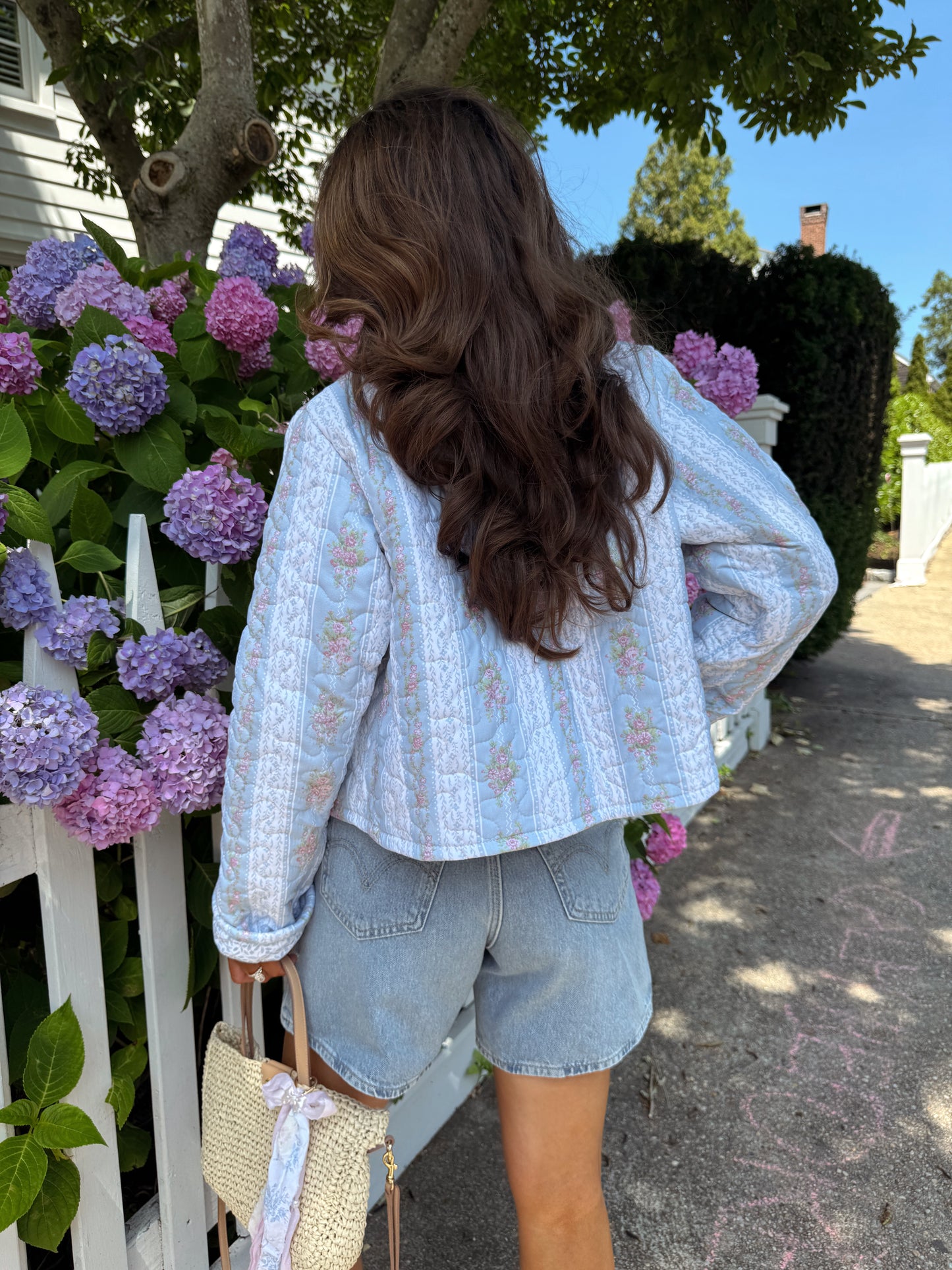 Meghan Floral Quilted Bespoke Jacket PRE ORDER JULY 24