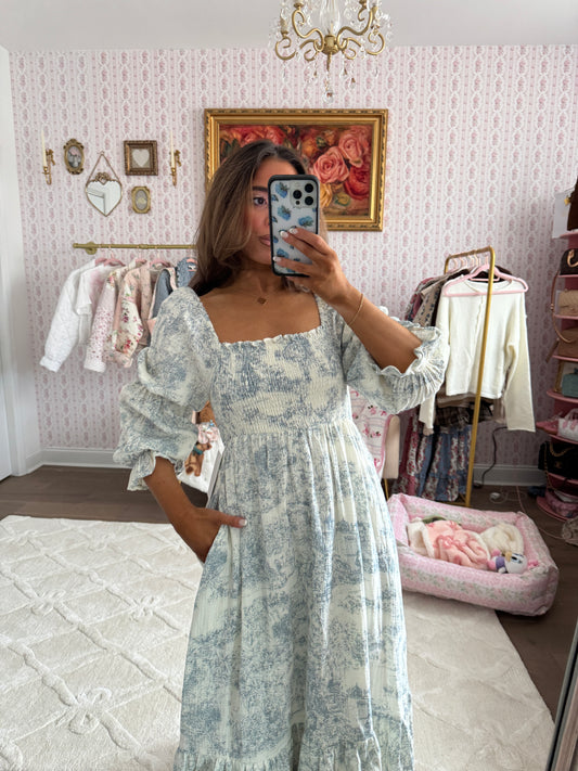 Floral midi dress worth collective Xs