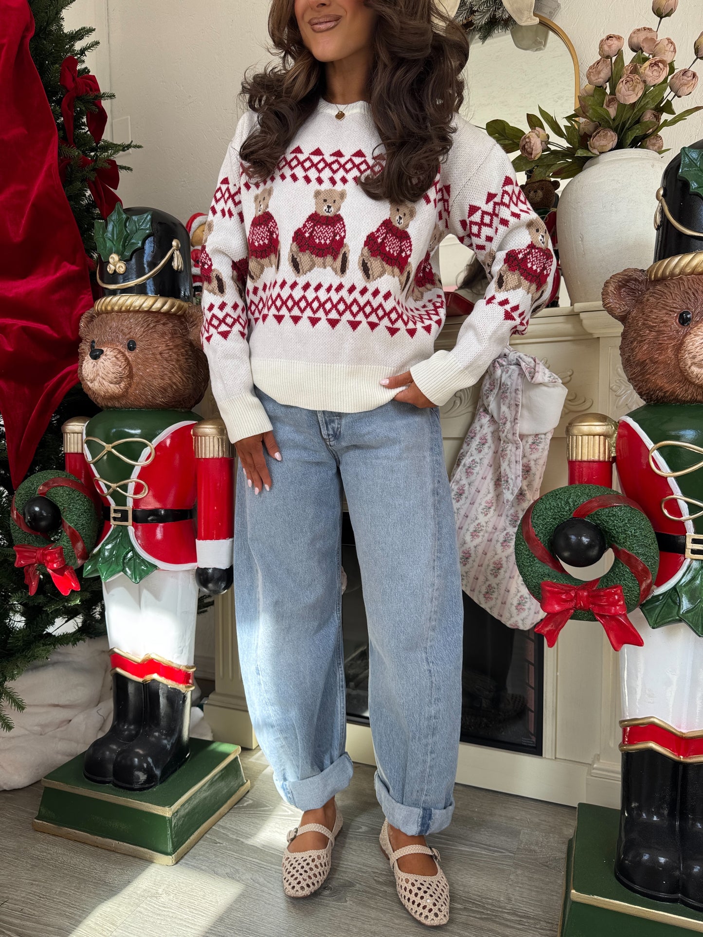 BEARY & Bright Christmas Sweater (can’t restock)