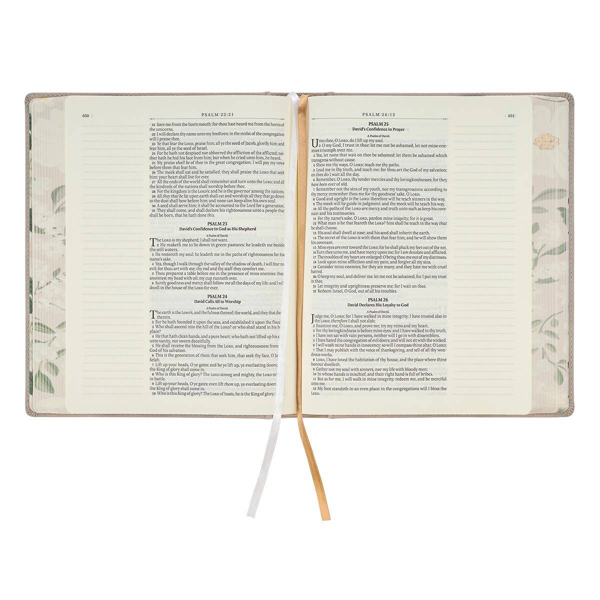 KJV Note-taking Bible LP Faux Leather HC Trust the Lord