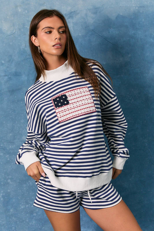 Vintage Flag Navy Set