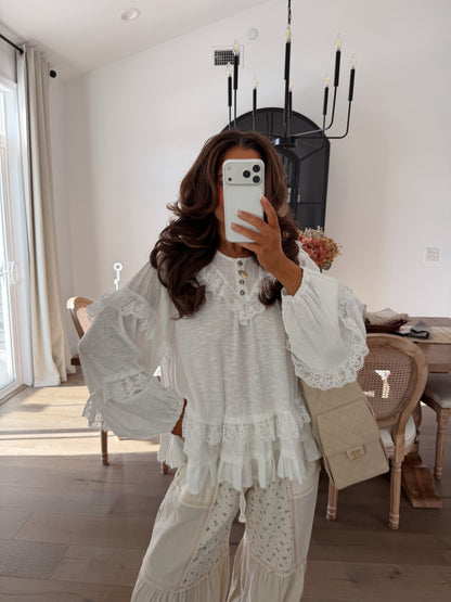 Soft Ivory Darling Pants