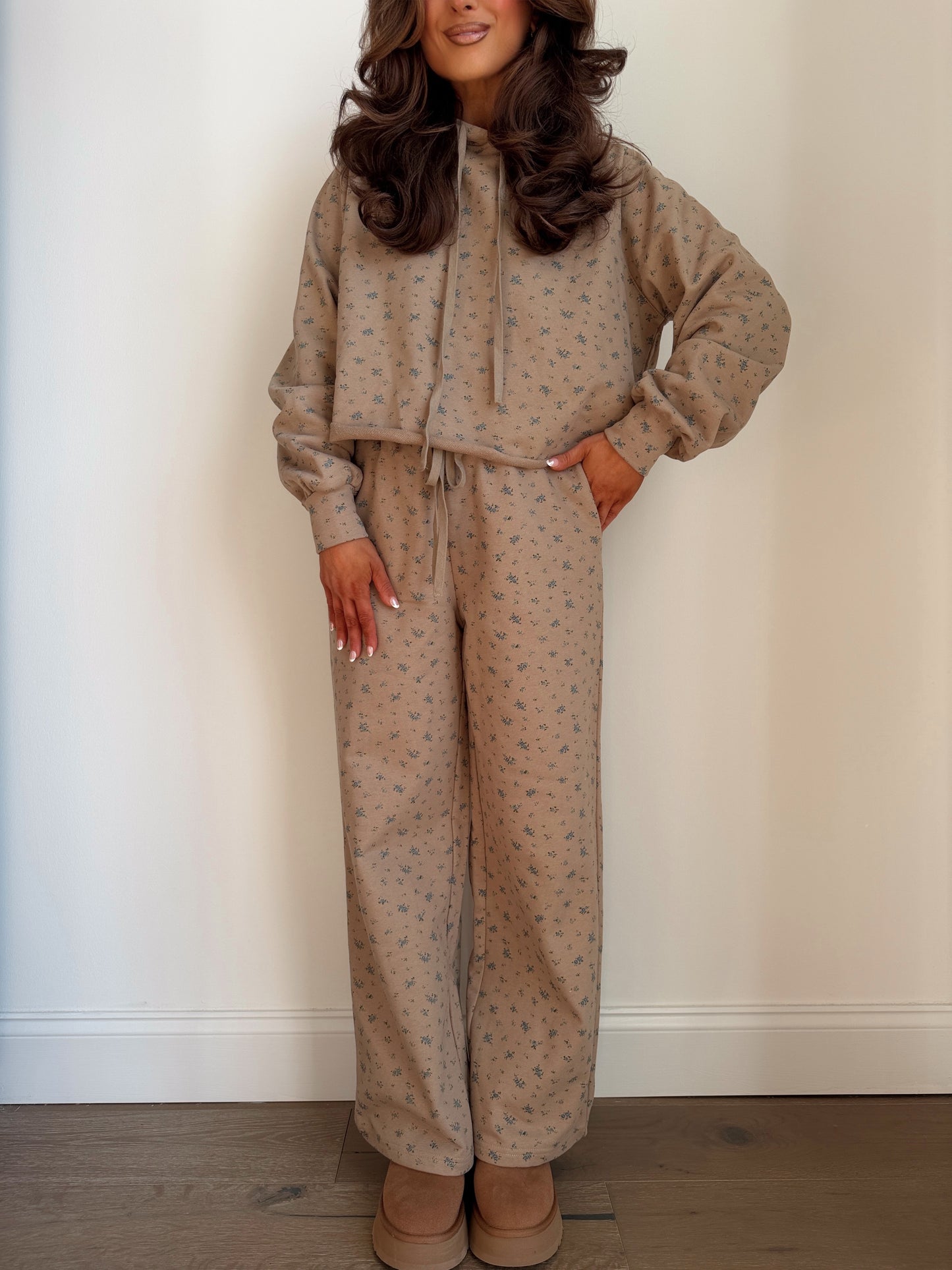 Blueberry Oat Cookie Hoodie Lounge Set