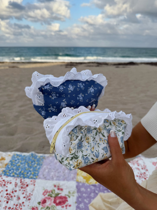 Soft Skies & Lemon Pies Cosmetic Cases
