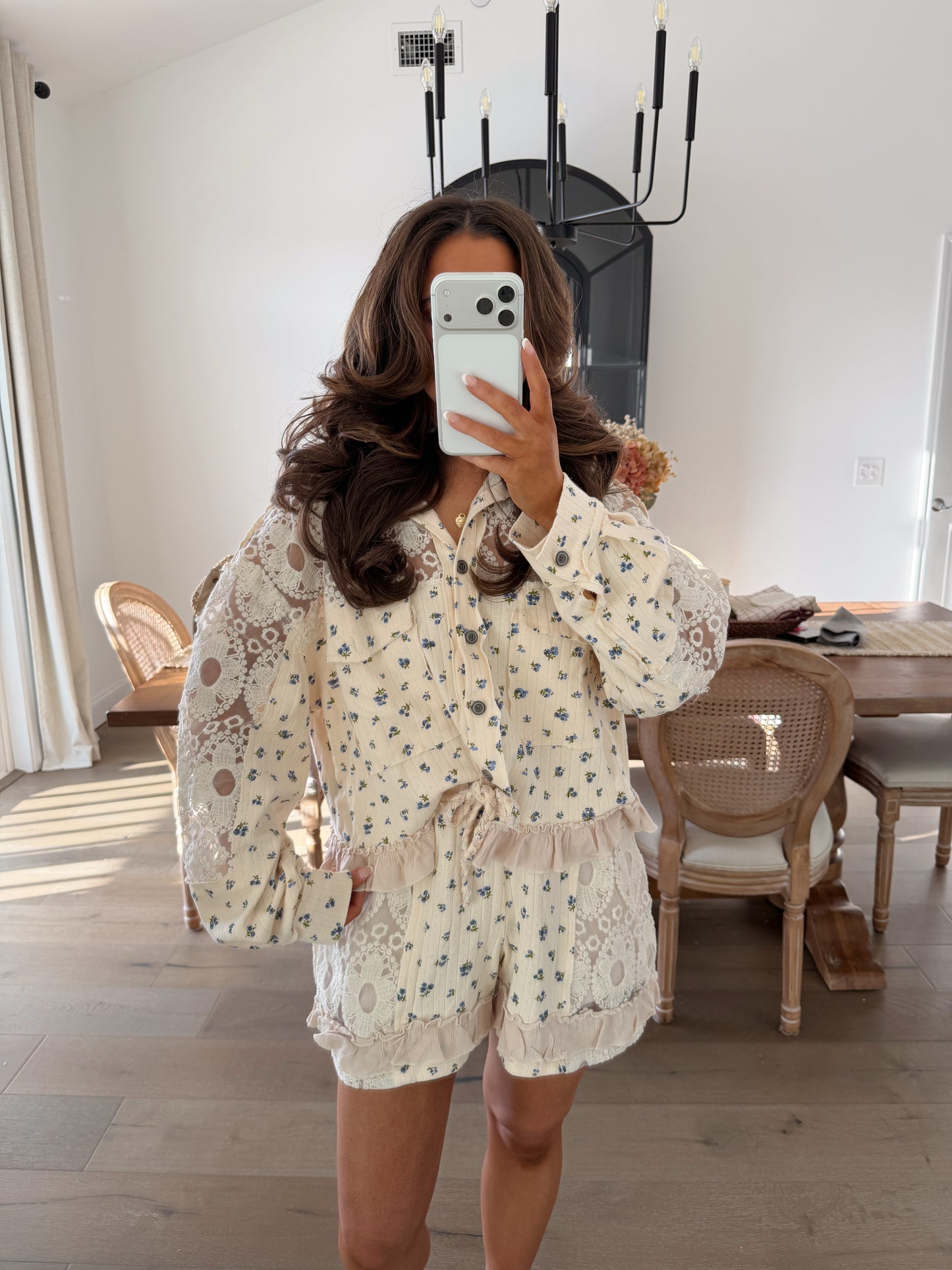 Blueberry Cottage Shabby Chic Jacket