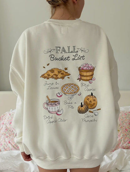 PRE-SALE FALL BUCKET LIST CREWNECK