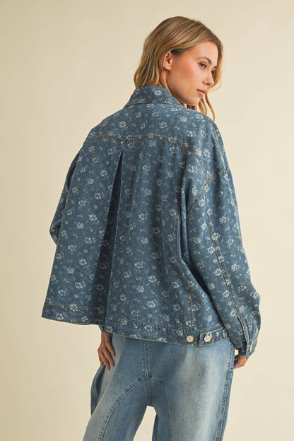 Denim Bloom Jacket