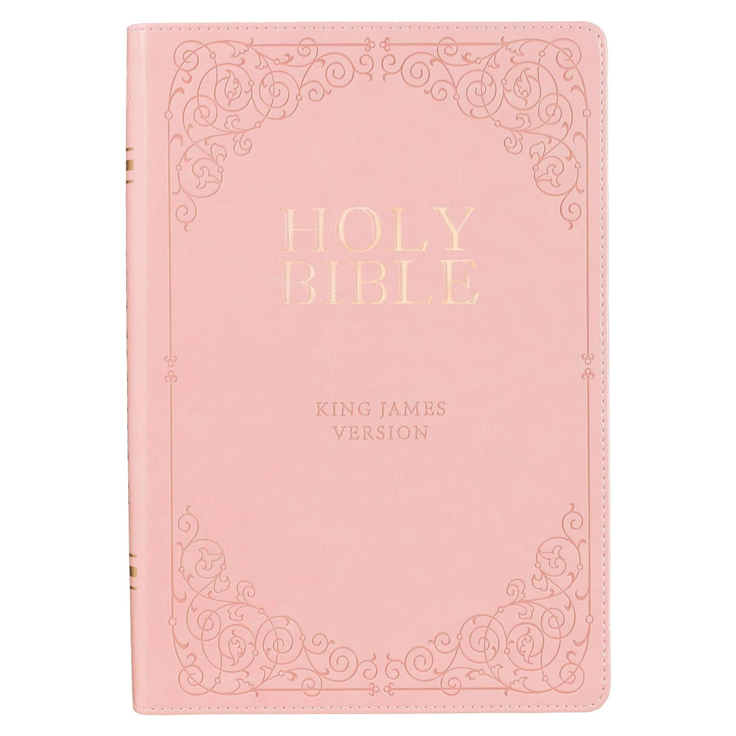 KJV Bible Giant Print Full-size Faux Leather, Pink