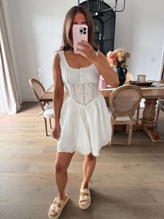 Zara Small Dress Stretchy back