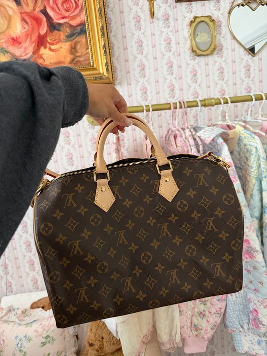 LV speedy 35 (used 3x) receipt and full set