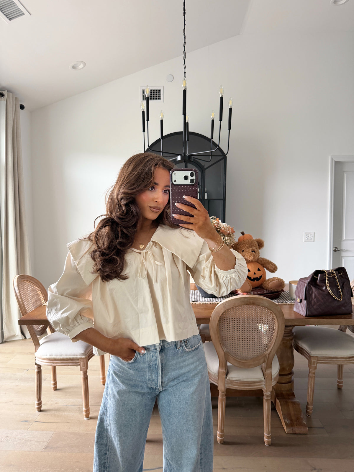 Creamberry Blouse