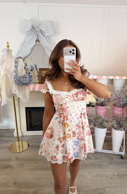 Blooming Bouquet Patch Romper
