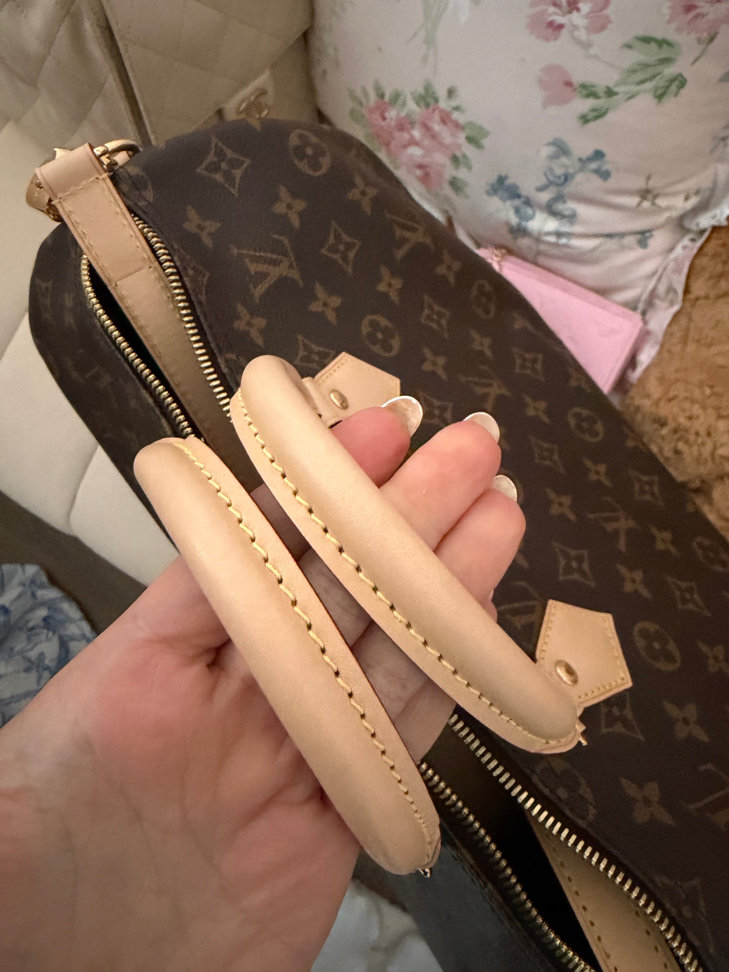 LV speedy 35 (used 3x) receipt and full set