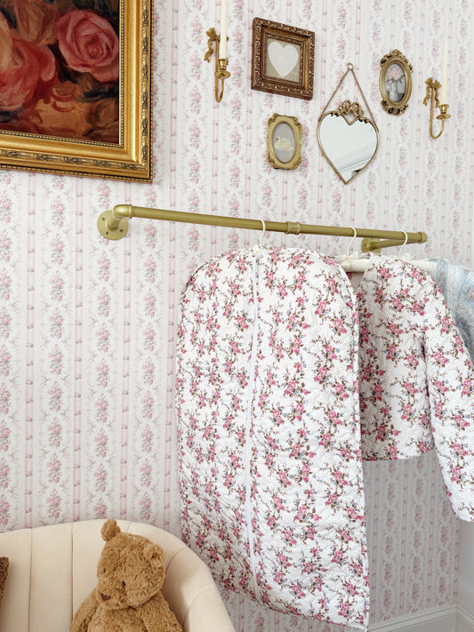 Bespoke Blooming Hanging Garment Bag