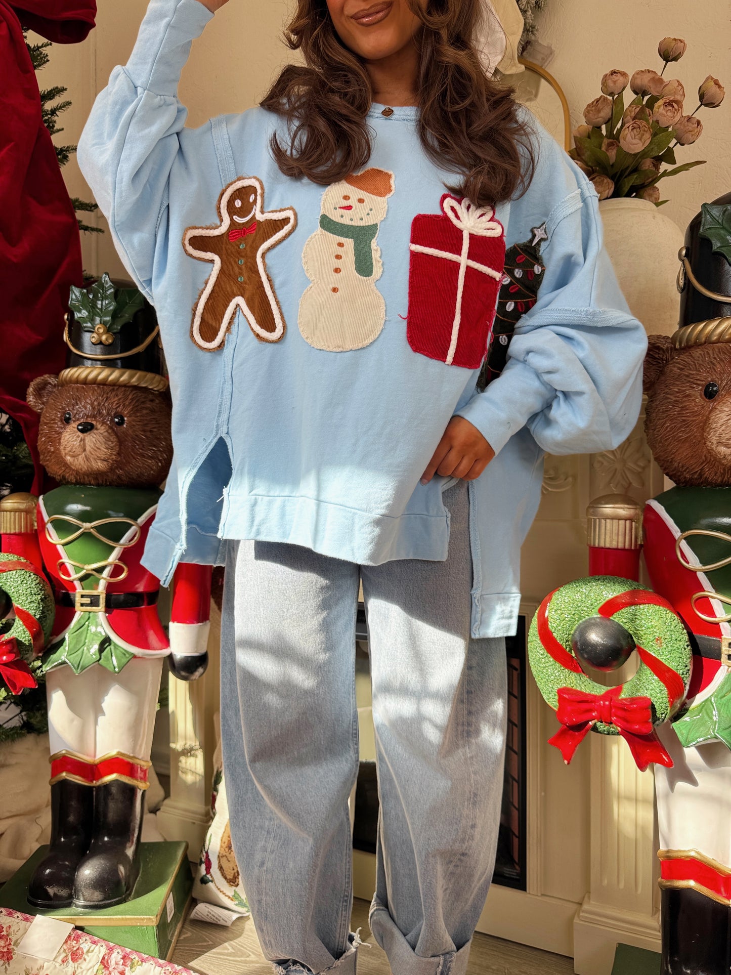 Holly Jolly Festive Crewneck