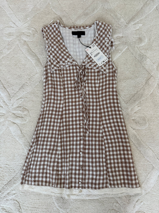 Gingham  dress XS