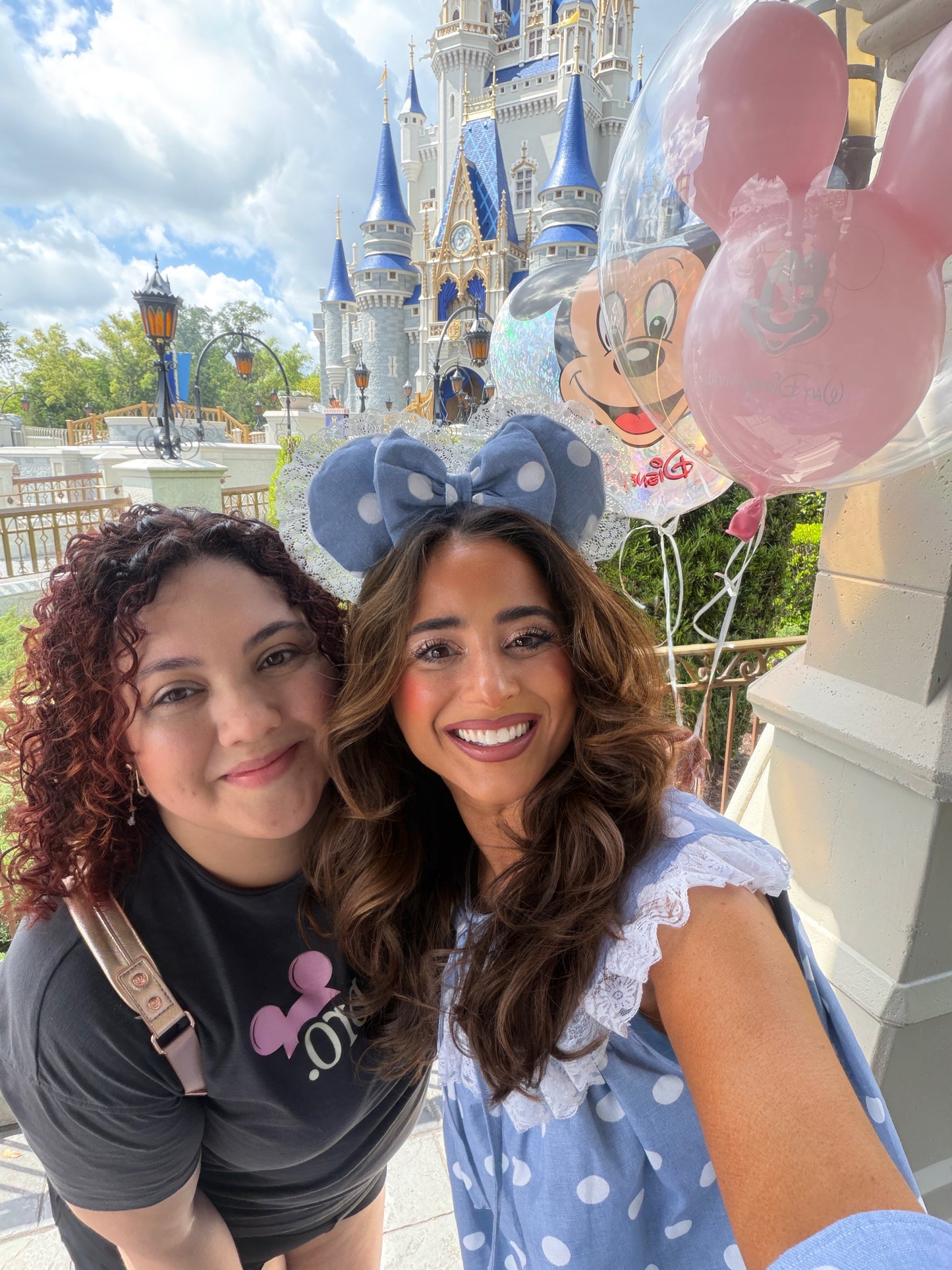 Fantasyland Bespoke Ears (Denim Polka Dot) PREORDER