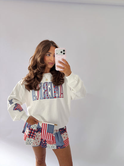 Starry Nights Patchwork Crew