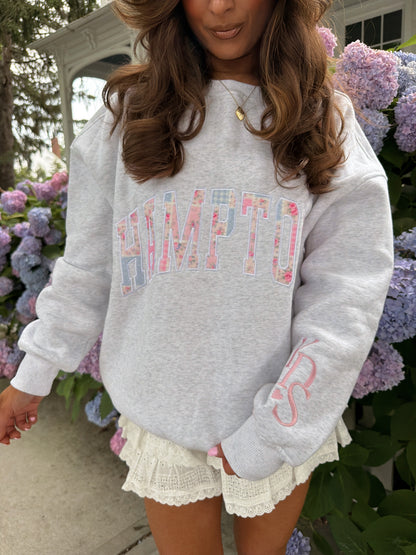 Hamptons Vintage Floral Custom Crew PRE ORDER