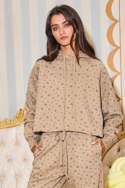 Blueberry Oat Cookie Hoodie Lounge Set