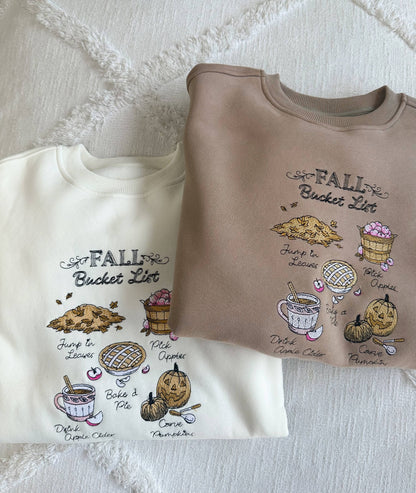 PRE-SALE FALL BUCKET LIST CREWNECK