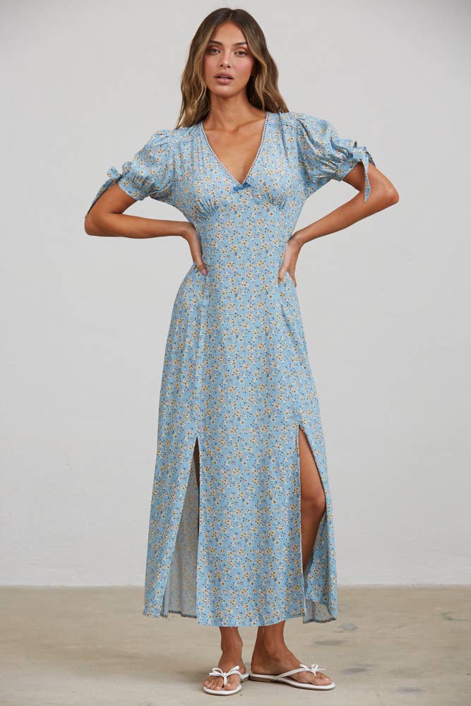 The Coastal Tide Maxi Dress