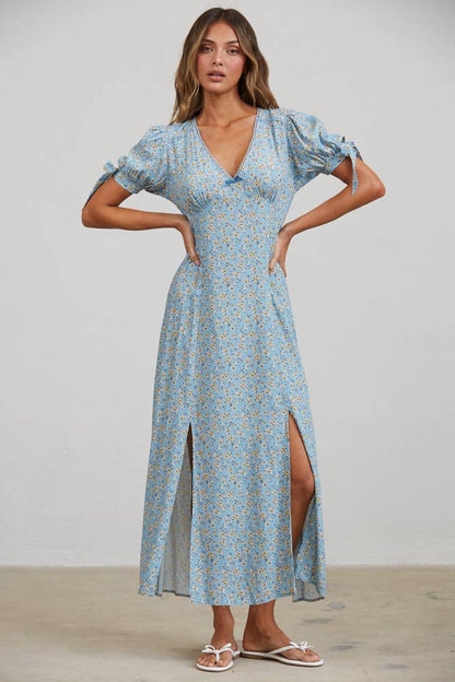 The Coastal Tide Maxi Dress