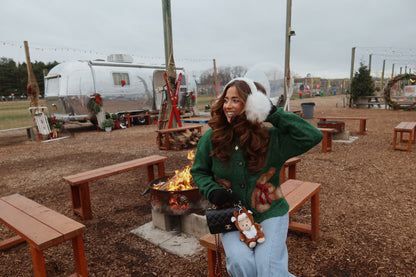 Holly Pine Teddy Bear Sweater