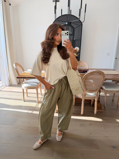 Pistachio Petal Pants (100% cotton)