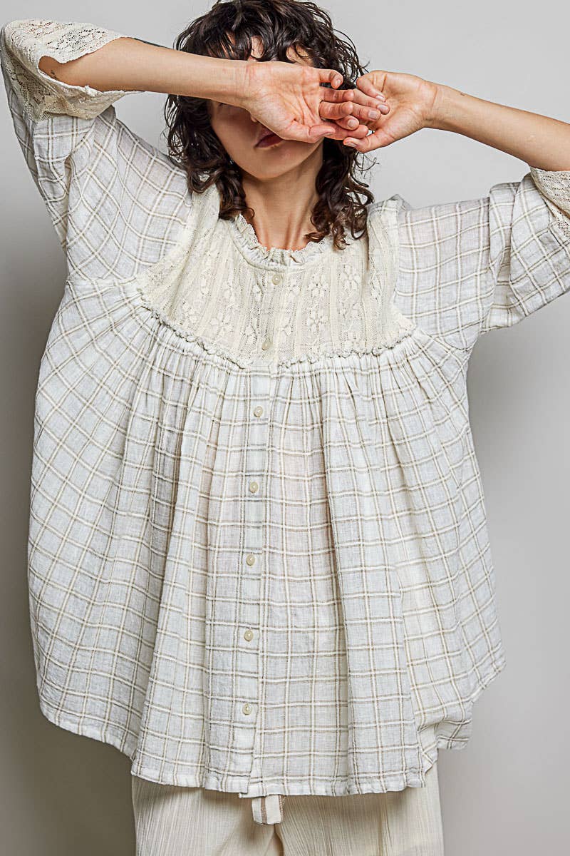 Back To The Basics Cream Top (early access) Restock