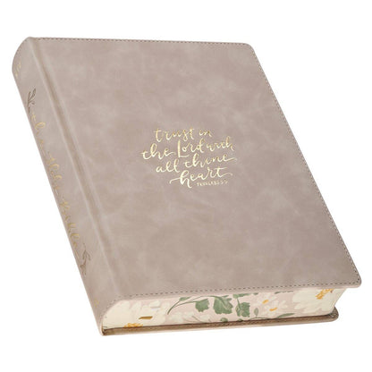 KJV Note-taking Bible LP Faux Leather HC Trust the Lord