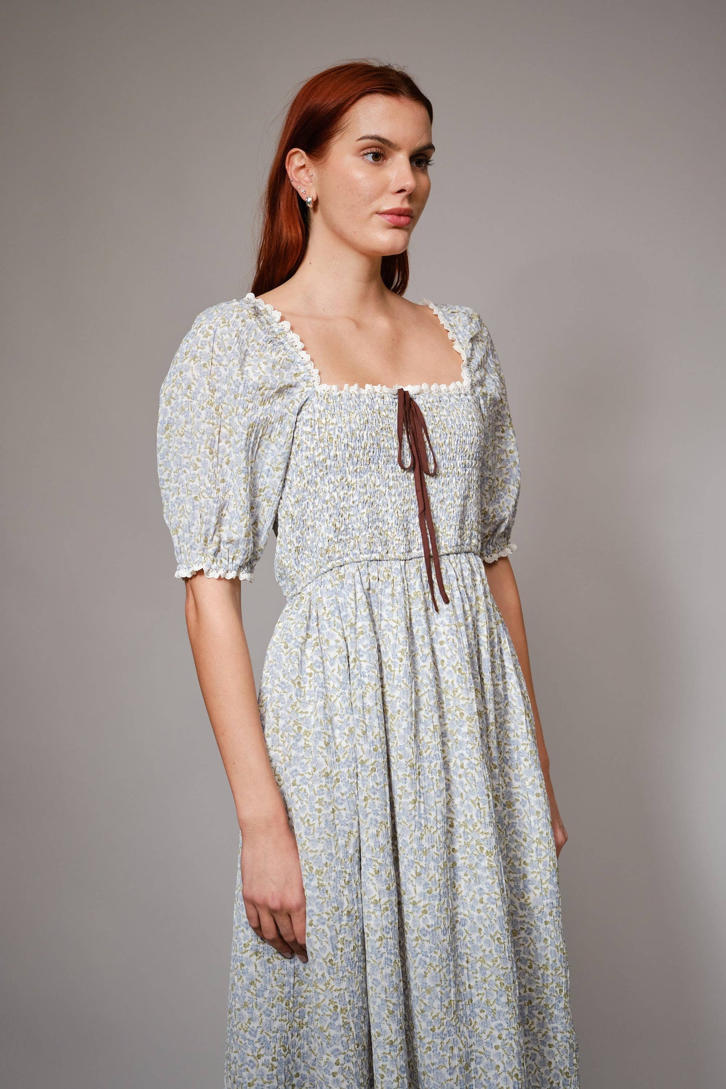 Bluebell Breeze Midi Dress