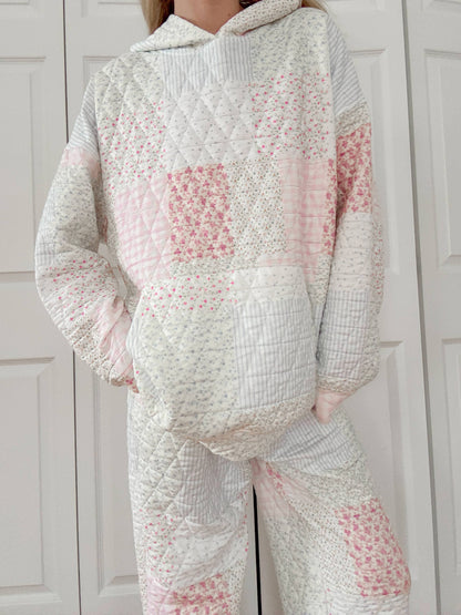Quilted Pastel Hoodie PRE ORDER