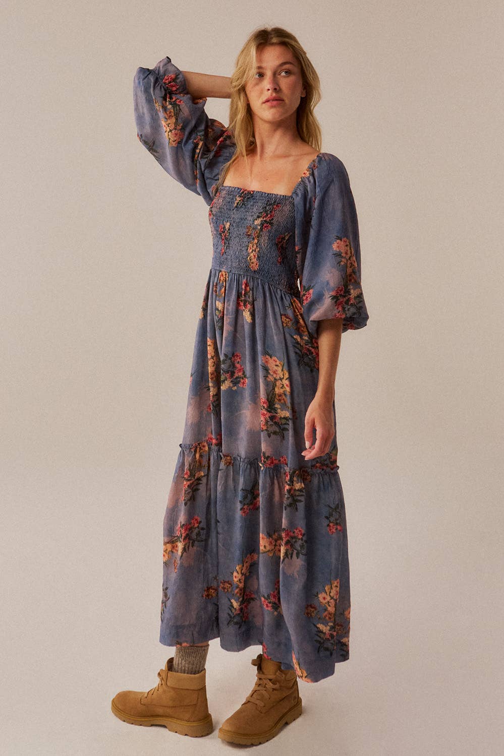 Darlin’ Breeze Puff Sleeve Dress (can’t restock)