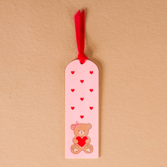 Acrylic Bookmark-Teddy Bear Hugs