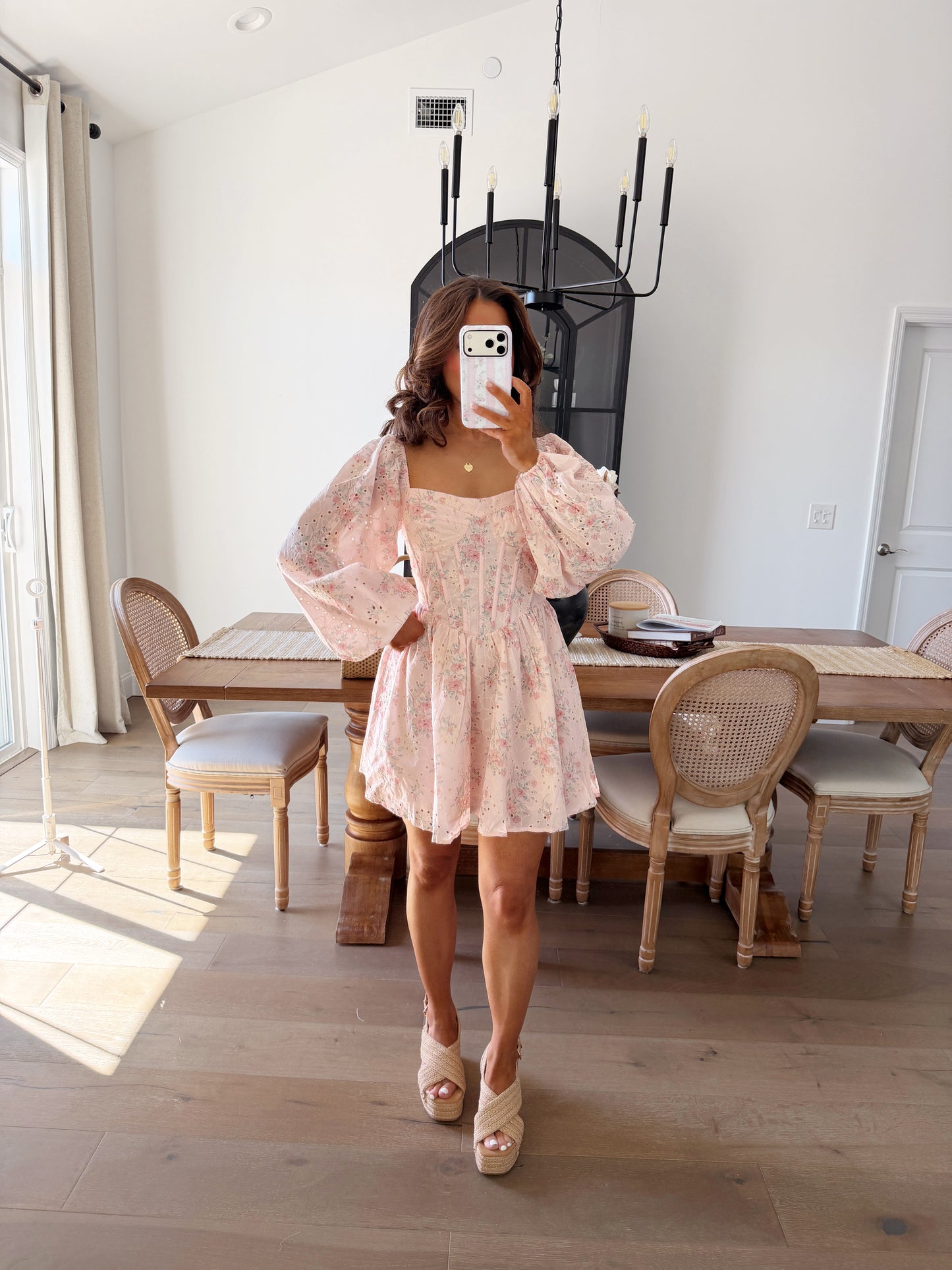 Blushing Berry Babydoll Dress