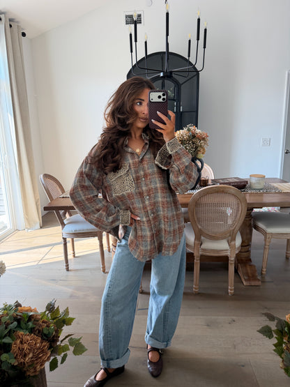 Blair Leopard Flannel (Auburn) 100% cotton