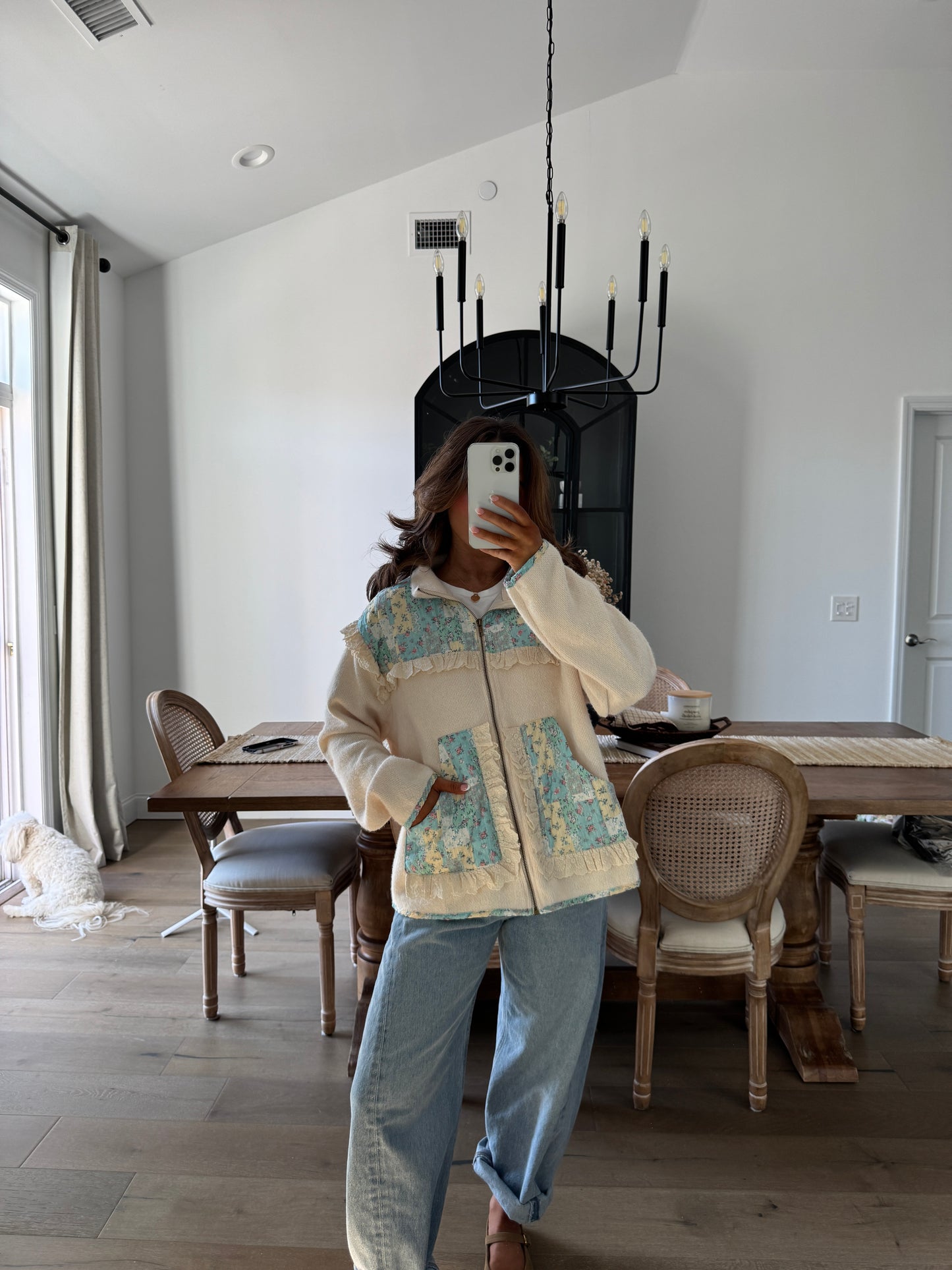 Ruffle Vintage Shabby Chic Darling Cardigan Jacket