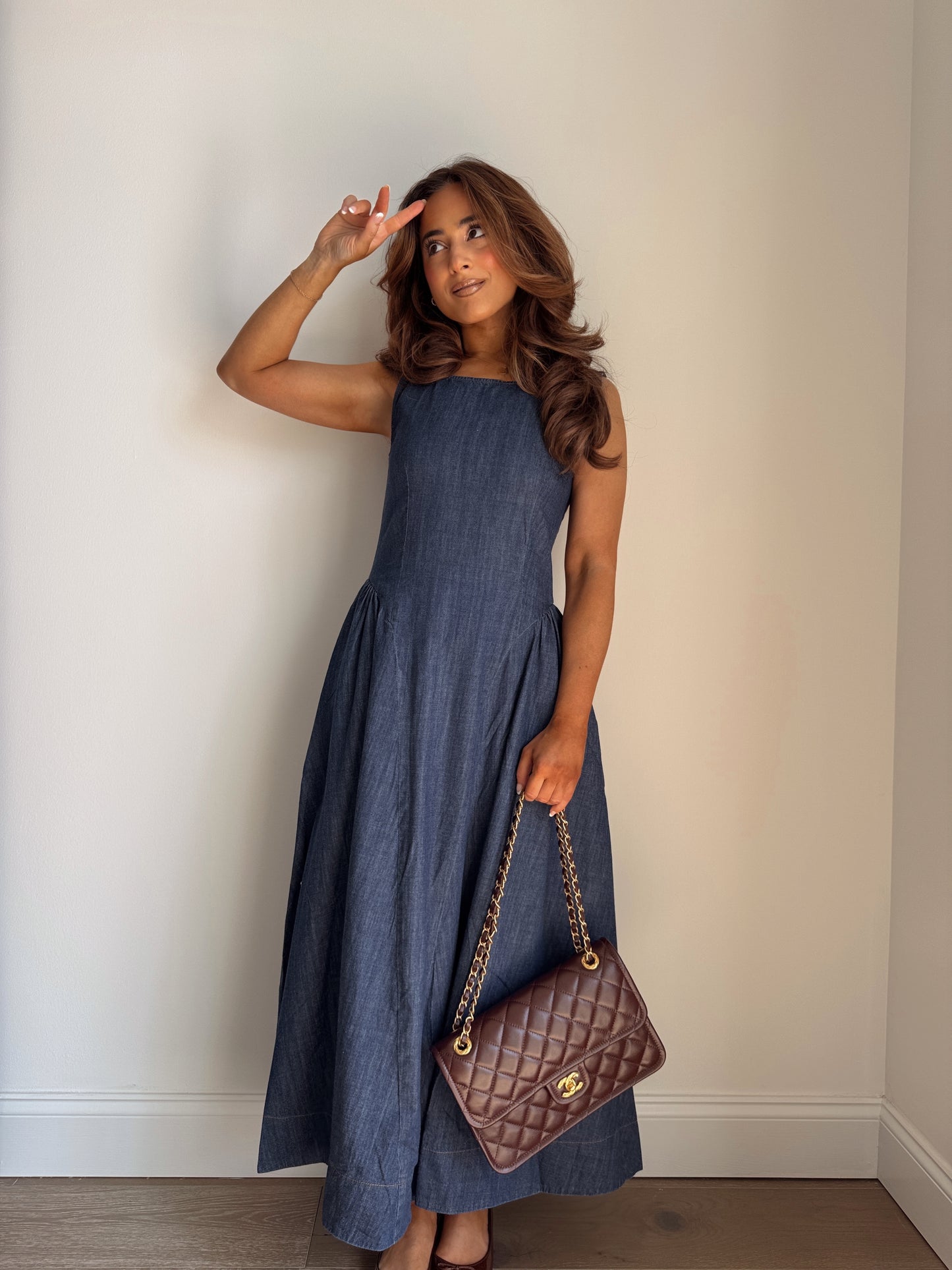 The Denim Stroll Midi ( can’t restock)