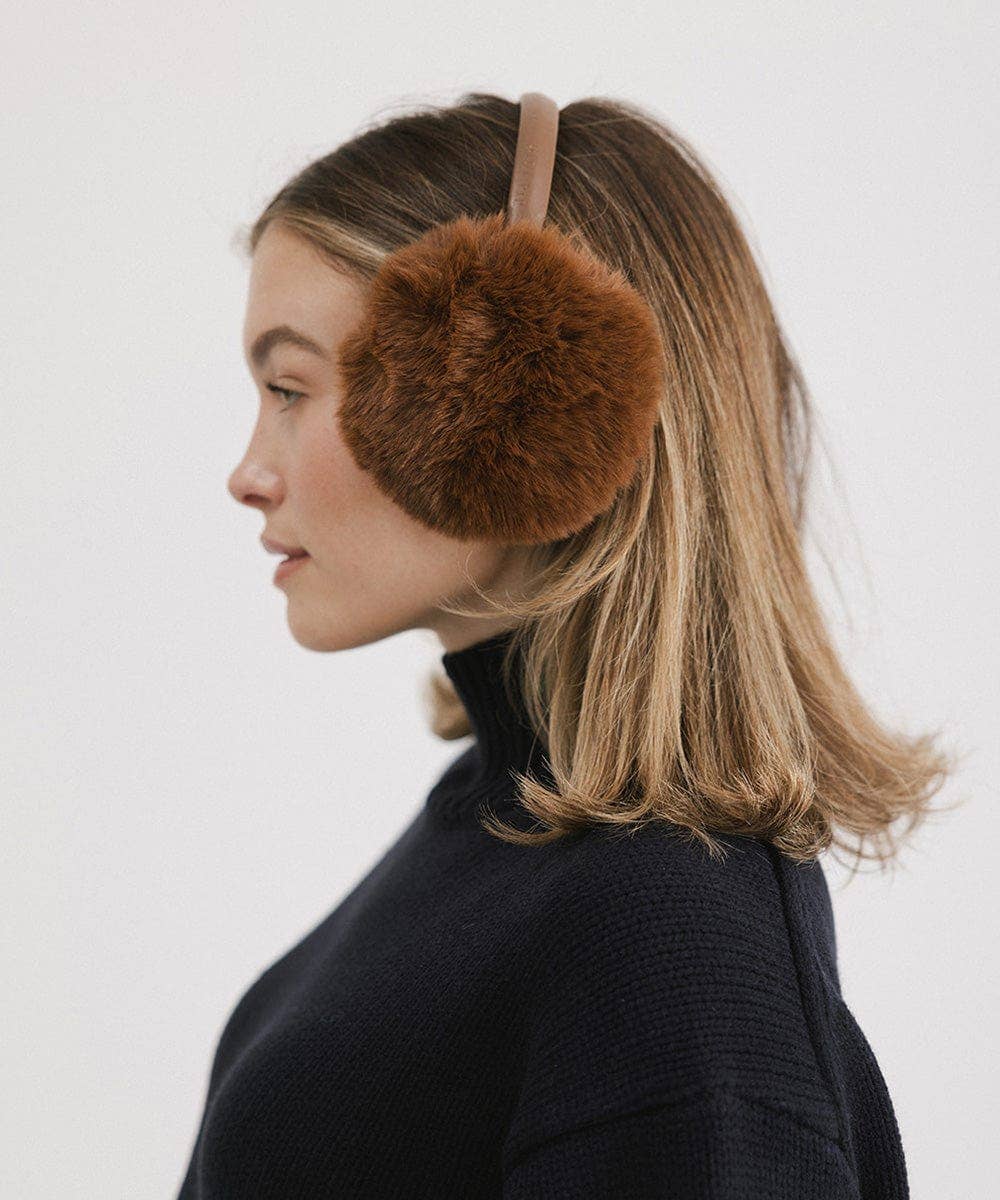 Winter Getaway Faux Fur Earmuff